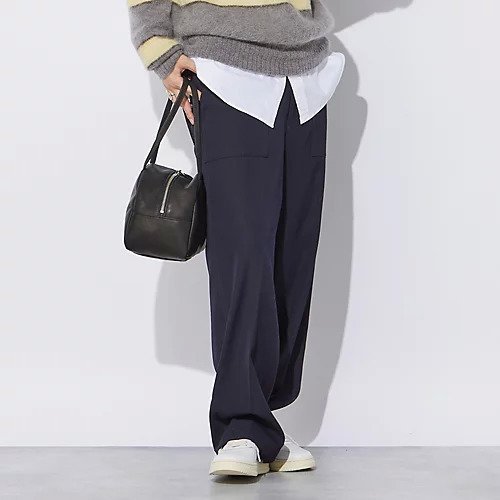 【シンゾーン/Shinzone】のBAKER PANTS TYPE-3 インテリア・キッズ・メンズ・レディースファッション・服の通販 founy(ファニー) 　ファッション　Fashion　レディースファッション　WOMEN　パンツ　Pants　シューズ　Shoes　スニーカー　Sneakers　センター　Center　フロント　Front　定番　Standard　NAVY|ID: prp329100004553570 ipo3291000000032184161