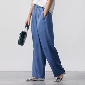【アダワス/ADAWAS】 サテンイージーパンツ人気、トレンドファッション・服の通販 founy(ファニー) ファッション Fashion レディースファッション WOMEN パンツ Pants シルク Silk ポケット Pocket ワイド Wide エレガント 上品 Elegant |ID:prp329100004553580