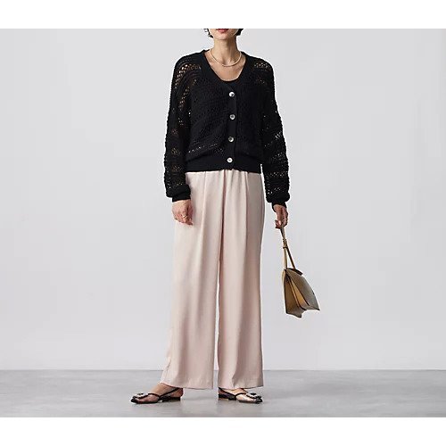 【アダワス/ADAWAS】のサテンイージーパンツ 人気、トレンドファッション・服の通販 founy(ファニー) 　ファッション　Fashion　レディースファッション　Fashion for Women　パンツ　Pants & Trousers　シルク　Silk, 100% Silk　ポケット　Pocket, Pocket Detail　ワイド　Wide, Wide Fit　エレガント 上品　Elegant　洗える　Machine Washable　other-3|ID: prp329100004553580 ipo3291000000034324564