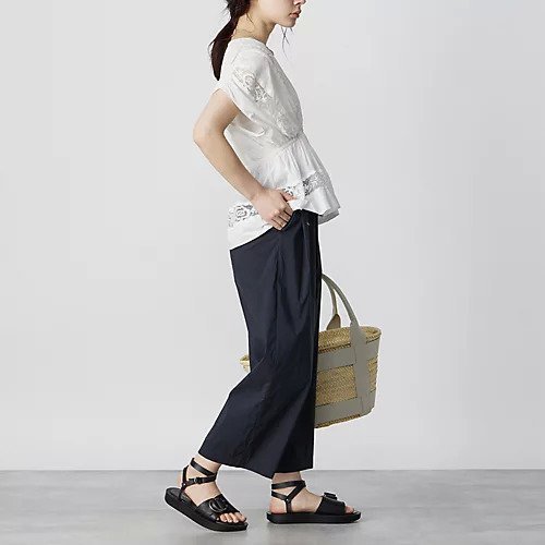 【ルージュ ヴィフ/Rouge vif】のイージーワイドパンツ 人気、トレンドファッション・服の通販 founy(ファニー) 　ファッション　Fashion　レディースファッション　Fashion for Women　パンツ　Pants & Trousers　ワイド　Wide, Wide Fit　人気　Popular, Best Seller　ビジネス 仕事 通勤　Business / Work / Commuting　夏　Summer　洗える　Machine Washable　other-2|ID: prp329100004553586 ipo3291000000032632617