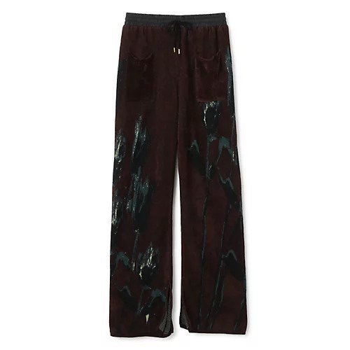 【オダカ/ODAKHA】のtulip knit trousers インテリア・キッズ・メンズ・レディースファッション・服の通販 founy(ファニー) 　ファッション　Fashion　レディースファッション　WOMEN　トップス・カットソー　Tops/Tshirt　ニット　Knit Tops　2023年　2023　2023-2024秋冬・A/W　Aw/Autumn/Winter//Fw/Fall-Winter/2023-2024　ジャカード　Jacquard　チューリップ　Tulip　ドローコード　Draw Cord　ベルベット　Velvet　モチーフ　Motif　エレガント 上品　Elegant　軽量　Lightweight　BROWN|ID: prp329100004553589 ipo3291000000032184249
