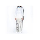 【オダカ/ODAKHA】のtulip knit trousers 人気、トレンドファッション・服の通販 founy(ファニー) ファッション Fashion レディースファッション WOMEN トップス・カットソー Tops/Tshirt ニット Knit Tops 2023年 2023 2023-2024秋冬・A/W Aw/Autumn/Winter//Fw/Fall-Winter/2023-2024 ジャカード Jacquard チューリップ Tulip ドローコード Draw Cord ベルベット Velvet モチーフ Motif エレガント 上品 Elegant 軽量 Lightweight thumbnail WHITE|ID: prp329100004553589 ipo3291000000032184250