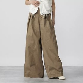 【サクラ/SACRA】 前後タック入りパンツ人気、トレンドファッション・服の通販 founy(ファニー) ファッション Fashion レディースファッション WOMEN パンツ Pants ワイド Wide |ID:prp329100004553597