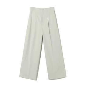 【エクラ/eclat】 麻混ワイドパンツ人気、トレンドファッション・服の通販 founy(ファニー) ファッション Fashion レディースファッション WOMEN パンツ Pants スリット Slit センター Center ワイド Wide 別注 Special Order 吸水 Water Absorption 洗える Washable |ID:prp329100004553602