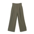 【エクラ/eclat】の麻混ワイドパンツ 人気、トレンドファッション・服の通販 founy(ファニー) ファッション Fashion レディースファッション WOMEN パンツ Pants スリット Slit センター Center ワイド Wide 別注 Special Order 吸水 Water Absorption 洗える Washable thumbnail カーキ|ID: prp329100004553602 ipo3291000000032354200