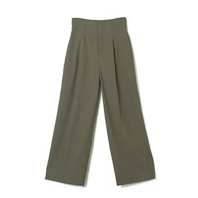 【エクラ/eclat】 麻混ワイドパンツ人気、トレンドファッション・服の通販 founy(ファニー) ファッション Fashion レディースファッション Fashion for Women パンツ Pants & Trousers スリット Slit, Slit Detail センター Center, Center Line ワイド Wide, Wide Fit 別注 Limited Edition, Custom Order 吸水 Absorbent, Quick-Dry 洗える Machine Washable |ID:prp329100004553602