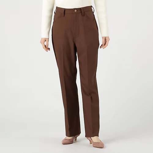 【ラングラー/Wrangler】のWRANCHER/ランチャー(レディース)ドレスパンツ インテリア・キッズ・メンズ・レディースファッション・服の通販 founy(ファニー) 　ファッション　Fashion　レディースファッション　Fashion for Women　パンツ　Pants & Trousers　ドレス　Dress, One-Piece　フィット　Fit, Slim Fit　フレア　Flare, Flared　定番　Standard, Basic Item　洗える　Machine Washable　ブラウン|ID: prp329100004553603 ipo3291000000032632850