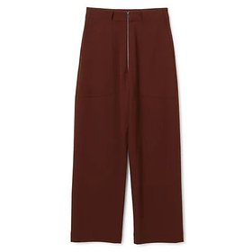 【スタジオ ニコルソン/STUDIO NICHOLSON】のZIP FRONT ROUND LEG PANT 人気、トレンドファッション・服の通販 founy(ファニー) ファッション Fashion レディースファッション WOMEN 2022年 2022 2022-2023秋冬・A/W Aw/Autumn/Winter//Fw/Fall-Winter/2022-2023 バランス Balance ミリタリー Military ラウンド Round |ID:prp329100004553611
