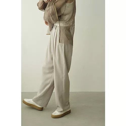 【クラネ/CLANE】のBASIC TUCK PANTS 人気、トレンドファッション・服の通販 founy(ファニー) 　ファッション　Fashion　レディースファッション　WOMEN　パンツ　Pants　2023年　2023　2023春夏・S/S　Ss,Spring/Summer,2023　定番　Standard　other-3|ID: prp329100004553622 ipo3291000000032184395