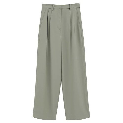 【クラネ/CLANE】のBASIC TUCK PANTS インテリア・キッズ・メンズ・レディースファッション・服の通販 founy(ファニー) 　ファッション　Fashion　レディースファッション　Fashion for Women　パンツ　Pants & Trousers　2025年　2025　2025-2026秋冬・A/W　Autumn/Winter 2025–26 AW25–26　ストレッチ　Stretch, Stretchy Fabric　定番　Standard, Basic Item　MINT|ID: prp329100004553622 ipo3291000000034865362