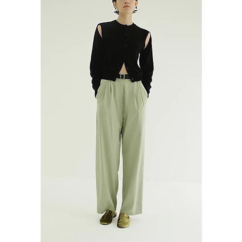 【クラネ/CLANE】のBASIC TUCK PANTS 人気、トレンドファッション・服の通販 founy(ファニー) 　ファッション　Fashion　レディースファッション　Fashion for Women　パンツ　Pants & Trousers　2025年　2025　2025-2026秋冬・A/W　Autumn/Winter 2025–26 AW25–26　ストレッチ　Stretch, Stretchy Fabric　定番　Standard, Basic Item　other-2|ID: prp329100004553622 ipo3291000000034865363