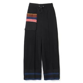 【トーガ プルラ/TOGA PULLA】のCode pique jersey pants 人気、トレンドファッション・服の通販 founy(ファニー) ファッション Fashion レディースファッション WOMEN パンツ Pants 2023年 2023 2023春夏・S/S Ss,Spring/Summer,2023 グラデーション Gradation ジャージー Jersey ストレッチ Stretch スリット Slit トレンド Trend フロント Front ポケット Pocket 洗える Washable |ID:prp329100004553624