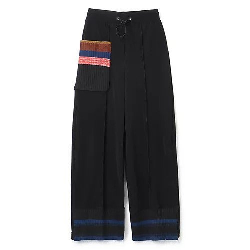 【トーガ プルラ/TOGA PULLA】のCode pique jersey pants 人気、トレンドファッション・服の通販 founy(ファニー) 　ファッション　Fashion　レディースファッション　WOMEN　パンツ　Pants　2023年　2023　2023春夏・S/S　Ss,Spring/Summer,2023　グラデーション　Gradation　ジャージー　Jersey　ストレッチ　Stretch　スリット　Slit　トレンド　Trend　フロント　Front　ポケット　Pocket　洗える　Washable　 other-1|ID: prp329100004553624 ipo3291000000032184400