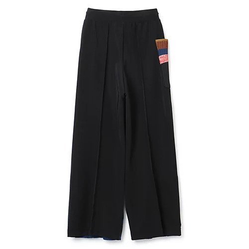 【トーガ プルラ/TOGA PULLA】のCode pique jersey pants 人気、トレンドファッション・服の通販 founy(ファニー) 　ファッション　Fashion　レディースファッション　Fashion for Women　パンツ　Pants & Trousers　2023年　2023　2023春夏・S/S　Spring/Summer 2023 SS23　グラデーション　Gradient, Ombre　ストレッチ　Stretch, Stretchy Fabric　スリット　Slit, Slit Detail　トレンド　Trend, Trending Now　フロント　Front, Front Design　ポケット　Pocket, Pocket Detail　洗える　Machine Washable　other-2|ID: prp329100004553624 ipo3291000000033513033