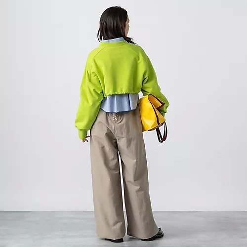 【ジェーンスミス/JANE SMITH】のWLC BACK LACE UP CORSET WIDE PANTS 人気、トレンドファッション・服の通販 founy(ファニー) 　ファッション　Fashion　レディースファッション　WOMEN　パンツ　Pants　おすすめ　Recommend　コルセット　Corset　フロント　Front　ミックス　Mix　リネン　Linen　レース　Race　ワイド　Wide　other-3|ID: prp329100004553631 ipo3291000000032184435