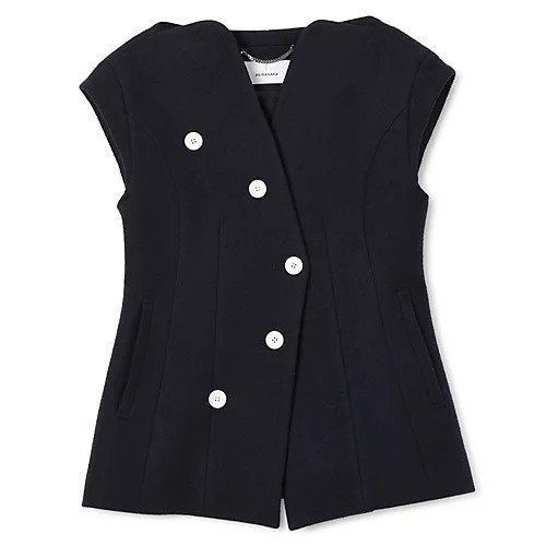 【アキラナカ/AKIRANAKA】のSesilia jacket インテリア・キッズ・メンズ・レディースファッション・服の通販 founy(ファニー)  ファッション Fashion レディースファッション Fashion for Women アウター Coat / Outerwear Collection レディースジャケット・軽アウター Jackets 2025年 2025 2025-2026秋冬・A/W Autumn/Winter 2025–26 AW25–26 シェイプ Shape, Slim Fit レトロ Retro, Vintage Style ワーク Workwear, Utility Style NAVY|ID: prp329100004553721 ipo3291000000034365628