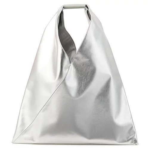 【エムエム6 メゾン マルタン マルジェラ/MM6 Maison Martin Margiela】のCLASSIC JAPANESE HANDBAG インテリア・キッズ・メンズ・レディースファッション・服の通販 founy(ファニー) https://founy.com/ ファッション Fashion レディースファッション WOMEN バッグ Bag シルバー Silver ハンドバッグ Handbag フォルム Form ビジネス 仕事 通勤 Business |ID: prp329100004553725 ipo3291000000032185039