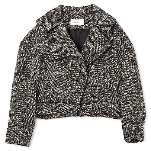 【アキラナカ/AKIRANAKA】のRosanna tweed blouson 人気、トレンドファッション・服の通販 founy(ファニー) 　ファッション　Fashion　レディースファッション　WOMEN　アウター　Coat Outerwear　ブルゾン　Blouson/Jackets　2025年　2025　クラシック　Classic　ジャケット　Jacket　ツイード　Tweed　バランス　Balance　パイピング　Piping　エレガント 上品　Elegant　 other-1|ID: prp329100004553732 ipo3291000000032185087