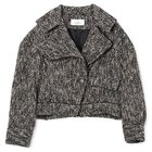 【アキラナカ/AKIRANAKA】のRosanna tweed blouson 人気、トレンドファッション・服の通販 founy(ファニー) ファッション Fashion レディースファッション WOMEN アウター Coat Outerwear ブルゾン Blouson/Jackets 2025年 2025 クラシック Classic ジャケット Jacket ツイード Tweed バランス Balance パイピング Piping エレガント 上品 Elegant thumbnail BLACK|ID: prp329100004553732 ipo3291000000032185088