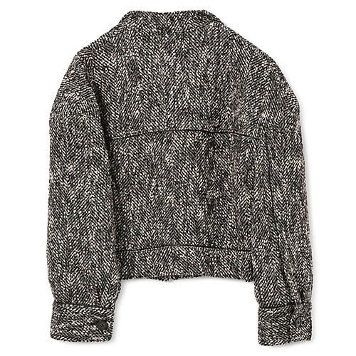 【アキラナカ/AKIRANAKA】のRosanna tweed blouson 人気、トレンドファッション・服の通販 founy(ファニー) 　ファッション　Fashion　レディースファッション　WOMEN　アウター　Coat Outerwear　ブルゾン　Blouson/Jackets　2025年　2025　クラシック　Classic　ジャケット　Jacket　ツイード　Tweed　バランス　Balance　パイピング　Piping　エレガント 上品　Elegant　other-2|ID: prp329100004553732 ipo3291000000032185089