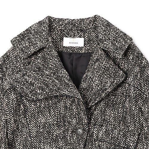 【アキラナカ/AKIRANAKA】のRosanna tweed blouson 人気、トレンドファッション・服の通販 founy(ファニー) 　ファッション　Fashion　レディースファッション　WOMEN　アウター　Coat Outerwear　ブルゾン　Blouson/Jackets　2025年　2025　クラシック　Classic　ジャケット　Jacket　ツイード　Tweed　バランス　Balance　パイピング　Piping　エレガント 上品　Elegant　other-3|ID: prp329100004553732 ipo3291000000032185090