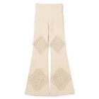 【アクネ ストゥディオズ/Acne Studios】のCROCHET TROUSERS 人気、トレンドファッション・服の通販 founy(ファニー) ファッション Fashion レディースファッション WOMEN クロシェ Crochet フラワー Flower フレア Flare レーシー Lacey 洗える Washable 透かし Watermark thumbnail ECRU BEIGE|ID: prp329100004553758 ipo3291000000032353940