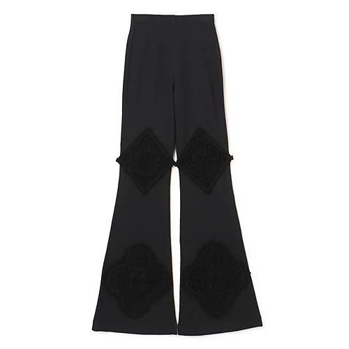 【アクネ ストゥディオズ/Acne Studios】のCROCHET TROUSERS インテリア・キッズ・メンズ・レディースファッション・服の通販 founy(ファニー) 　ファッション　Fashion　レディースファッション　WOMEN　パッチ　Patch　ボトム　Bottom　レース　Race　洗える　Washable　A/W・秋冬　Aw・Autumn/Winter・Fw・Fall-Winter　BLACK|ID: prp329100004553760 ipo3291000000032353952
