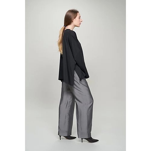 【エスロー/ESLOW】のTAPERED PANTS 人気、トレンドファッション・服の通販 founy(ファニー) 　ファッション　Fashion　レディースファッション　Fashion for Women　パンツ　Pants & Trousers　おすすめ　Recommended / Our Picks　キュプラ　Cupro, Eco Fabric　シャンブレー　Chambray, Denim-Like Fabric　ポケット　Pocket, Pocket Detail　ワッシャー　Washer, Crinkled Finish　A/W・秋冬　Autumn/Winter　other-2|ID: prp329100004553761 ipo3291000000033141522