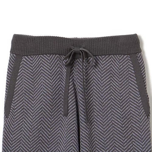 【クワギ/QUWAGI】のHERRINGBONE KNIT PANTS 人気、トレンドファッション・服の通販 founy(ファニー) 　ファッション　Fashion　レディースファッション　WOMEN　パンツ　Pants　エレガント 上品　Elegant　ポケット　Pocket　ラグジュアリー　Luxury　ワイド　Wide　洗える　Washable　無地　Plain Color　other-3|ID: prp329100004553768 ipo3291000000032354003