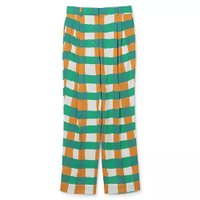 【スリーワン フィリップリム/3.1 Phillip Lim】のPRINTED SATIN STRAIGHT LEG TROUSER 人気、トレンドファッション・服の通販 founy(ファニー) ファッション Fashion レディースファッション Fashion for Women 2022年 2022 2022 春夏 S/S Spring/Summer 2022 SS22 サテン Satin, Glossy Fabric チェック Check, Plaid, Tartan ビビッド Vivid, Bright Tone フロント Front, Front Design |ID:prp329100004553779