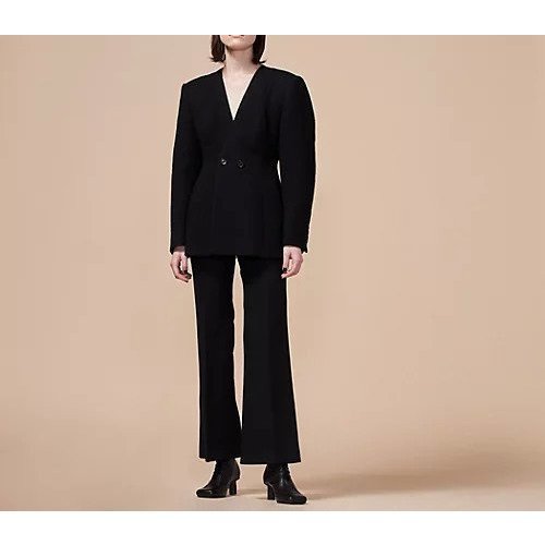 【アキラナカ/AKIRANAKA】のFlare cropped PT BK 人気、トレンドファッション・服の通販 founy(ファニー) 　ファッション　Fashion　レディースファッション　Fashion for Women　2022年　2022　2022-2023秋冬・A/W　Autumn/Winter 2022–23 AW22–23　スニーカー　Sneakers, Trainers　センター　Center, Center Line　フレア　Flare, Flared　リラックス　Relax, Relaxed Fit　other-2|ID: prp329100004553788 ipo3291000000032704861