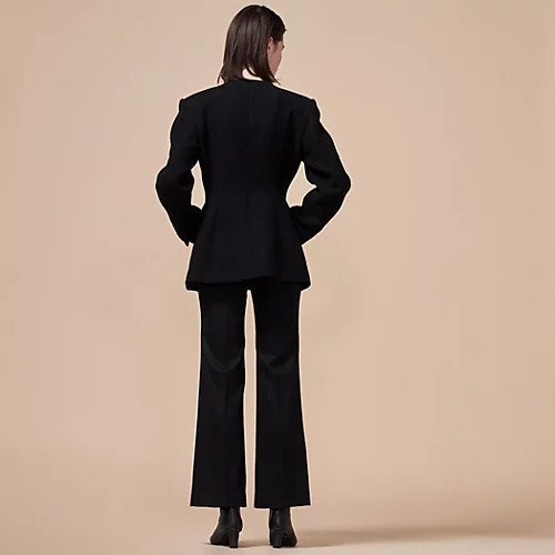 【アキラナカ/AKIRANAKA】のFlare cropped PT BK 人気、トレンドファッション・服の通販 founy(ファニー) 　ファッション　Fashion　レディースファッション　Fashion for Women　2022年　2022　2022-2023秋冬・A/W　Autumn/Winter 2022–23 AW22–23　スニーカー　Sneakers, Trainers　センター　Center, Center Line　フレア　Flare, Flared　リラックス　Relax, Relaxed Fit　other-3|ID: prp329100004553788 ipo3291000000032704863
