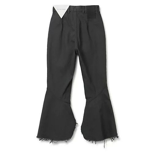 【リヴィントーン/LIVINGTONE】のLADY P - Flared with fringe cropped 人気、トレンドファッション・服の通販 founy(ファニー) 　ファッション　Fashion　レディースファッション　Fashion for Women　2022年　2022　2022-2023秋冬・A/W　Autumn/Winter 2022–23 AW22–23　カットオフ　Cut-Off Design　フェミニン　Feminine, Girly　フリンジ　Fringe, Tassel　フレア　Flare, Flared　洗える　Machine Washable　other-2|ID: prp329100004553792 ipo3291000000032704872