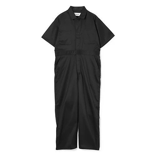 【オブラダ/Oblada】のAMERICAN JUMPSUIT インテリア・キッズ・メンズ・レディースファッション・服の通販 founy(ファニー) https://founy.com/ ファッション Fashion レディースファッション WOMEN サテン Satin スーツ Suit ワーク Work 半袖 Short Sleeve 洗える Washable |ID: prp329100004553831 ipo3291000000032185667