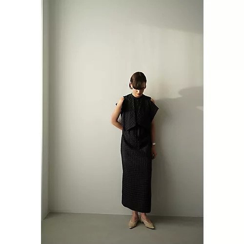 【クラネ/CLANE】のGINGHAM CHECK HANDKERCHIEF ONE PIECE 人気、トレンドファッション・服の通販 founy(ファニー) 　ファッション　Fashion　レディースファッション　Fashion for Women　2023年　2023　2023春夏・S/S　Spring/Summer 2023 SS23　ギンガム　Gingham, Gingham Fabric　チェック　Check, Plaid, Tartan　ドレープ　Drape, Draping Fabric　フロント　Front, Front Design　ラップ　Wrap, Wrap Design　other-3|ID: prp329100004553832 ipo3291000000033526863