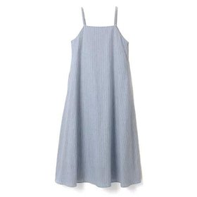 【スアデオ/suadeo】 リネン混ストライプキャミワンピース人気、トレンドファッション・服の通販 founy(ファニー) ファッション Fashion レディースファッション WOMEN ワンピース Dress キャミワンピース No Sleeve Dresses キャミワンピース Cami Dress ストライプ Stripe ベーシック Basic ポケット Pocket リネン Linen 夏 Summer 洗える Washable |ID:prp329100004553836
