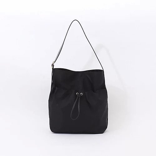 【ノーリーズ/NOLLEY'S】のソフトワンショルダーバッグ インテリア・キッズ・メンズ・レディースファッション・服の通販 founy(ファニー) 　ファッション　Fashion　レディースファッション　WOMEN　バッグ　Bag　コンパクト　Compact　ショルダー　Shoulder　ジップ　Zip　スタイリッシュ　Stylish　ポケット　Pocket　巾着　Purse　ブラック|ID: prp329100004553847 ipo3291000000032185763