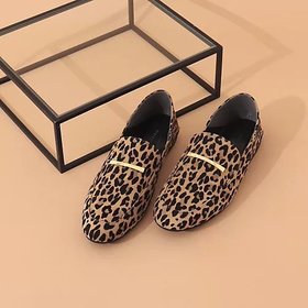 【ノーリーズ/NOLLEY'S】のレオパードスエードスリッパローファー 人気、トレンドファッション・服の通販 founy(ファニー) ファッション Fashion レディースファッション Fashion for Women シューズ Shoes, Footwear スリッパ Slippers, Room Shoes ラグジュアリー Luxury, Elegant 軽量 Lightweight, Ultra Light |ID:prp329100004553854