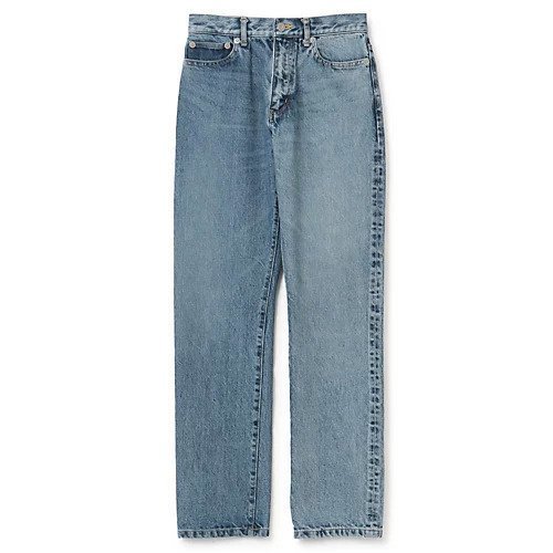 【アンスクリア/INSCRIRE】のTight Fit Straight Denim インテリア・キッズ・メンズ・レディースファッション・服の通販 founy(ファニー) 　ファッション　Fashion　レディースファッション　WOMEN　2022年　2022　2022 春夏 S/S　Ss,Spring/Summer,2022　ストレート　Straight　デニム　Denim　BLUE USED|ID: prp329100004553878 ipo3291000000032363655