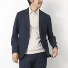 【ノーリーズ グッドマン/NOLLEY'S goodman / MEN】の《セットアップ対応》Primeflex 吸水速乾 メランジ カノコ ストレッチイージーJK 25SS ネイビー|ID: prp329100004553904 ipo3291000000032186137
