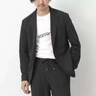 【ノーリーズ グッドマン/NOLLEY'S goodman / MEN】の《セットアップ対応》Primeflex 吸水速乾 メランジ カノコ ストレッチイージーJK 25SS ブラック|ID: prp329100004553904 ipo3291000000032186141