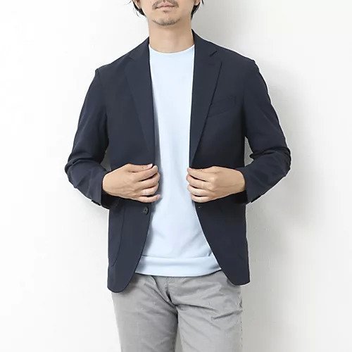 【ノーリーズ グッドマン/NOLLEY'S goodman / MEN】の《セットアップ対応》Primeflex 吸水速乾 メランジ カノコ ストレッチイージーJK 25SS 人気、トレンドファッション・服の通販 founy(ファニー) 　ファッション　Fashion　メンズファッション　Fashion for Men　セットアップ　Matching Sets　吸水　Absorbent, Quick-Dry　軽量　Lightweight, Ultra Light　鹿の子　Piqué, Kanoko Fabric　シェイプ　Shape, Slim Fit　ジャケット　Jacket, Outerwear　ストレッチ　Stretch, Stretchy Fabric　セットアップ　Set-Up, Coordinated Outfit　フロント　Front, Front Design　ポケット　Pocket, Pocket Detail　ポロシャツ　Polo Shirt, Collared Tee　メランジ　Melange, Mixed Yarn　リネン　Linen, Linen Fabric　ビジネス 仕事 通勤　Business / Work / Commuting　2025年　2025　2025春夏・S/S　Spring/Summer 2025 SS25　other-3|ID: prp329100004553904 ipo3291000000032186146