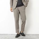 【ノーリーズ グッドマン/NOLLEY'S goodman / MEN】の《ビジカジ/セットアップ対応》Primeflex 吸水速乾 メランジ カノコ ストレッチイージーPT ベージュ|ID: prp329100004553925 ipo3291000000032186326