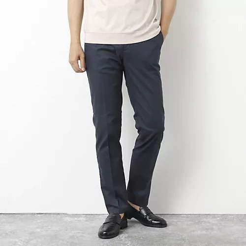 【ノーリーズ グッドマン/NOLLEY'S goodman / MEN】の《ビジカジ対応》【COOLMOTION】シャークスキン 接触冷感スリムフィット 25SS インテリア・キッズ・メンズ・レディースファッション・服の通販 founy(ファニー) 　ファッション　Fashion　メンズファッション　Fashion for Men　春　Spring　吸水　Absorbent, Quick-Dry　ストレッチ　Stretch, Stretchy Fabric　スリム　Slim, Slim Fit　フィット　Fit, Slim Fit　S/S・春夏　SS, Spring/Summer, Warm Season　おすすめ　Recommended / Our Picks　夏　Summer　ビジネス 仕事 通勤　Business / Work / Commuting　2025年　2025　2025春夏・S/S　Spring/Summer 2025 SS25　ネイビー|ID: prp329100004553929 ipo3291000000032717315