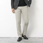 【ノーリーズ グッドマン/NOLLEY'S goodman / MEN】の《ビジカジ対応》【COOLMOTION】シャークスキン 接触冷感スリムフィット 25SS ベージュ|ID: prp329100004553929 ipo3291000000032717317