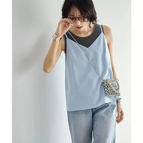 【スタイルデリ/STYLE DELI】 裏地付き微シボ質感キャミソール人気、トレンドファッション・服の通販 founy(ファニー) ファッション Fashion レディースファッション WOMEN トップス・カットソー Tops/Tshirt キャミソール / ノースリーブ No Sleeves インナー Inner カットソー Cut And Sew キャミソール Camisole シンプル Simple ジョーゼット Georgette タンク Tank デコルテ Decolletage バランス Balance 夏 Summer |ID:prp329100004555543