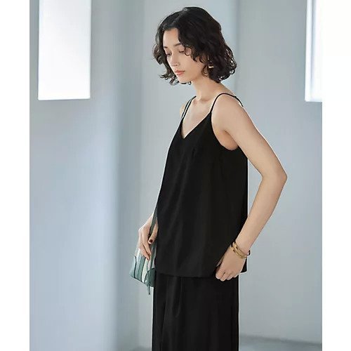 【スタイルデリ/STYLE DELI】の裏地付き微シボ質感キャミソール 人気、トレンドファッション・服の通販 founy(ファニー) 　ファッション　Fashion　レディースファッション　Fashion for Women　トップス・カットソー　Cut & Sew Tops　キャミソール&ノースリーブ　Camisoles & Sleeveless Tops　インナー　Innerwear　カットソー　Cut and Sewn Top　キャミソール　Camisole, Spaghetti Strap Top　シンプル　Simple, Minimal　ジョーゼット　Georgette, Semi-Sheer Fabric　タンク　Tank Top, Sleeveless Top　デコルテ　Décolleté, Neckline　バランス　Balance, Style Balance　夏　Summer　other-3|ID: prp329100004555543 ipo3291000000032196769