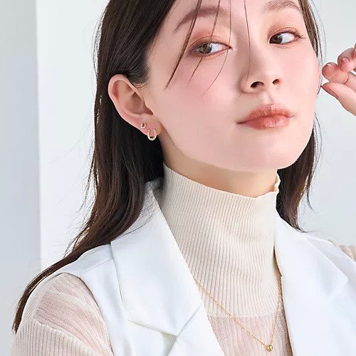 【フィービィー/phoebe】の【痛くないシリーズ】ハンサムホースシューライトフィットイヤリング 人気、トレンドファッション・服の通販 founy(ファニー) 　ファッション　Fashion　レディースファッション　Fashion for Women　ジュエリー　Jewelry　ファッションリング　Fashion Rings　イヤリング・フープ・ドロップタイプ　Hoop, Drop & Clip Earrings　イヤリング　Earrings　シンプル　Simple, Minimal　ビジュー　Bijou, Jewel-like Accent　モチーフ　Motif, Design Theme　軽量　Lightweight, Ultra Light　other-3|ID: prp329100004556765 ipo3291000000032208133