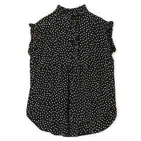 【ペールジュート/Pale Jute】のpolka dot sleeveless blouse 人気、トレンドファッション・服の通販 founy(ファニー) ファッション Fashion レディースファッション Fashion for Women トップス・カットソー Cut & Sew Tops ギャザー Gathered, Ruffled ノースリーブ Sleeveless, No-Sleeve プリント Print, Printed Pattern ボトム Bottoms, Lower Wear 定番 Standard, Basic Item 水玉 Polka Dot, Dot Pattern 洗える Machine Washable |ID:prp329100004557907