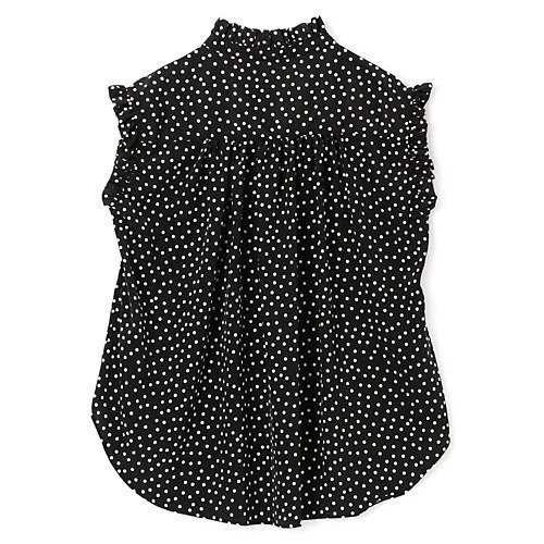 【ペールジュート/Pale Jute】のpolka dot sleeveless blouse 人気、トレンドファッション・服の通販 founy(ファニー) ファッション Fashion レディースファッション Fashion for Women トップス・カットソー Cut & Sew Tops ギャザー Gathered, Ruffled ノースリーブ Sleeveless, No-Sleeve プリント Print, Printed Pattern ボトム Bottoms, Lower Wear 定番 Standard, Basic Item 水玉 Polka Dot, Dot Pattern 洗える Machine Washable other-2|ID: prp329100004557907 ipo3291000000035431831